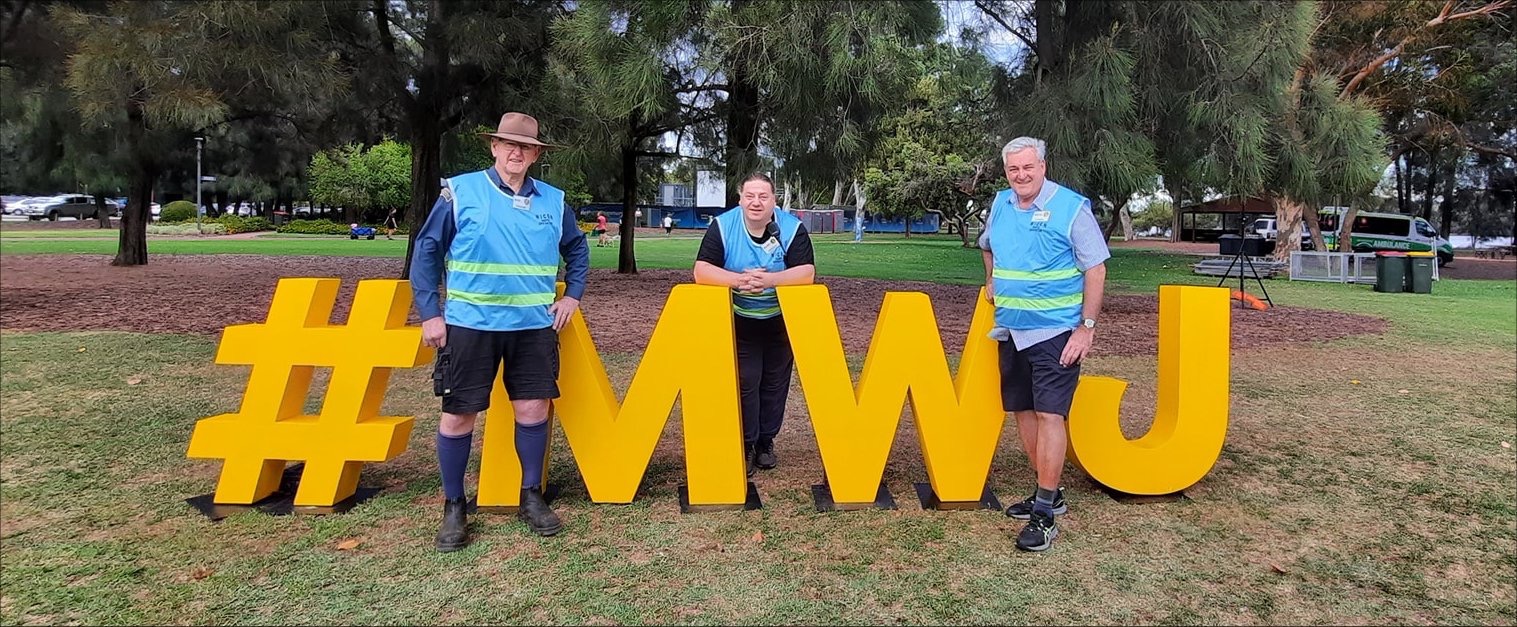 WICEN WA at the Dimetia Walk 2025